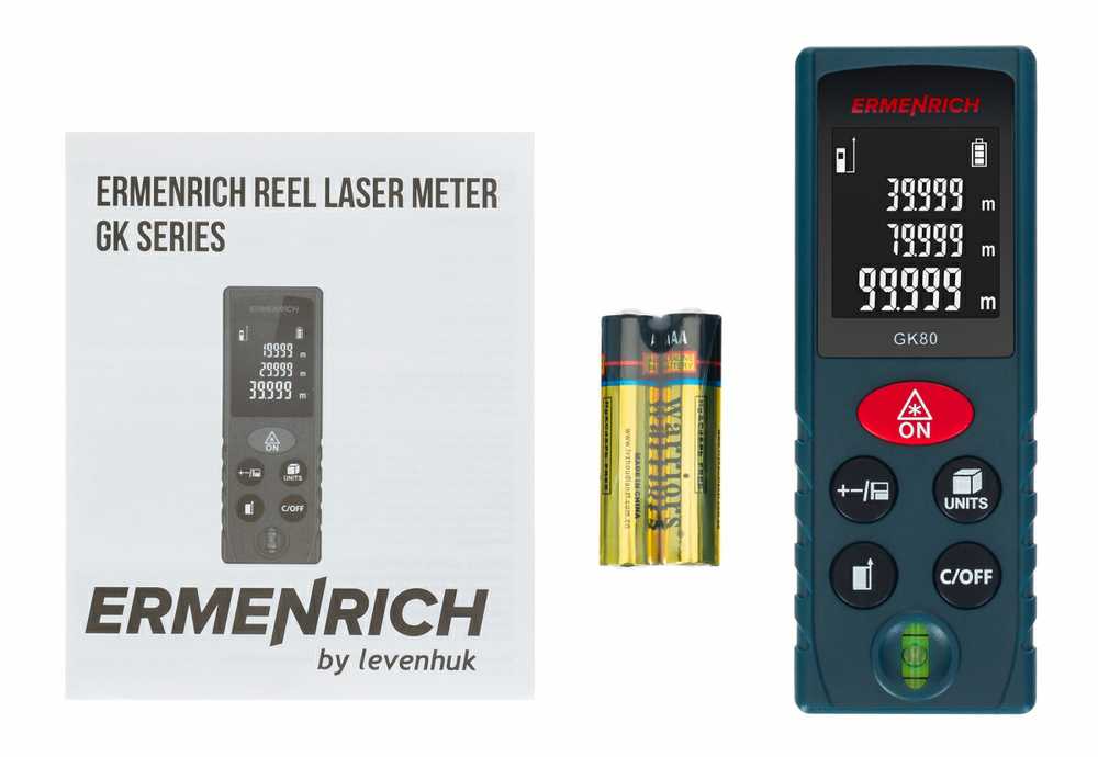 Lazerinis matuoklis Ermenrich Reel GK80