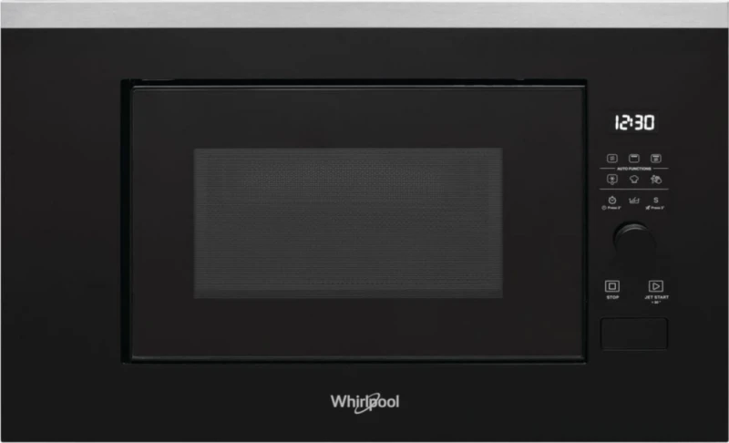 „Whirlpool WMF200G“ mikrobangų krosnelė, įmontuojama, kombinuota, 20 l, 800 W, Juodas