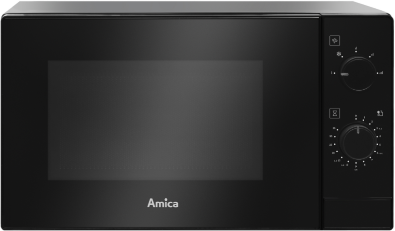 Mikrobangų Krosnelė - Amica AMMF20M1B 20L 700W Juoda