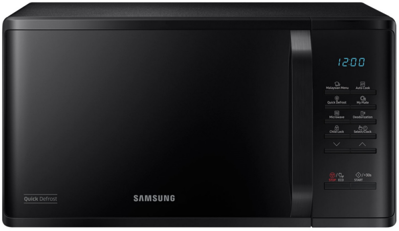 Mikrobangų krosnelė Mikrobangė Samsung MS23K3513AK