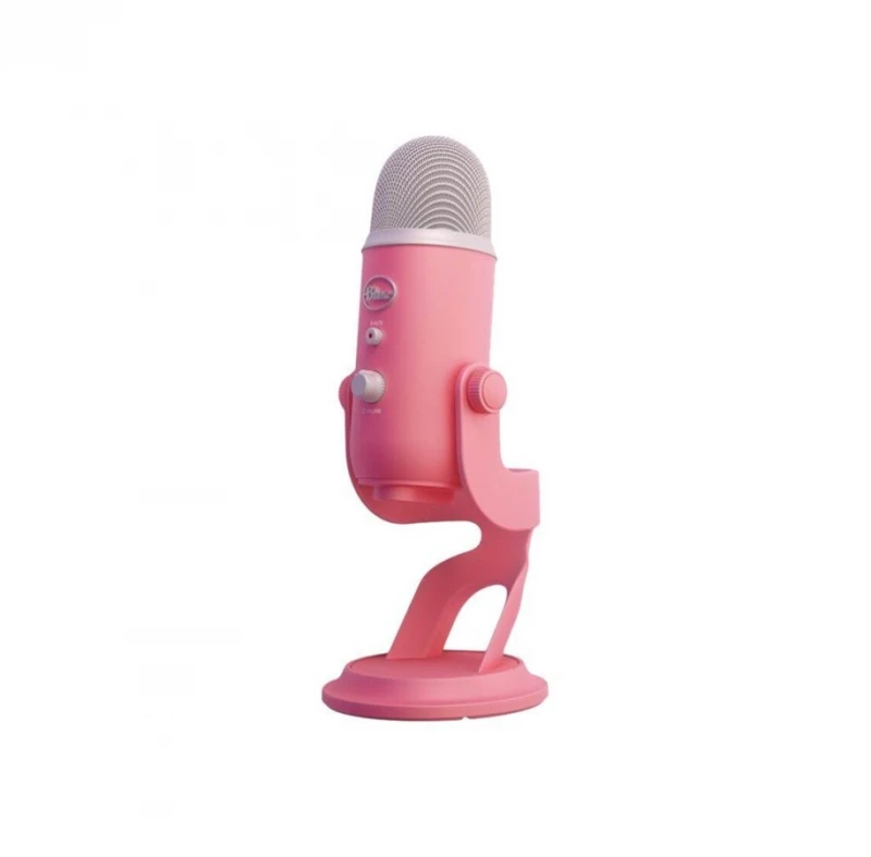 Logitech G Mėlyna Yeti (rožinis) kondensatorinis mikrofonas