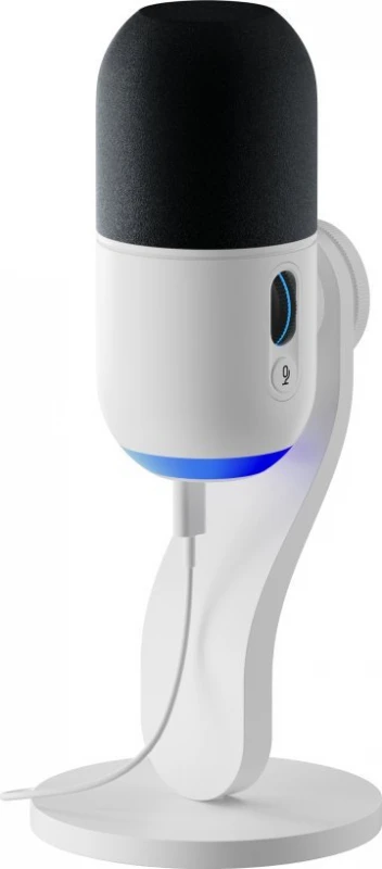 LOGITECH Yeti GX dinaminis RGB žaidimų mikrofonas su LIGHTSYNC OFF Baltas