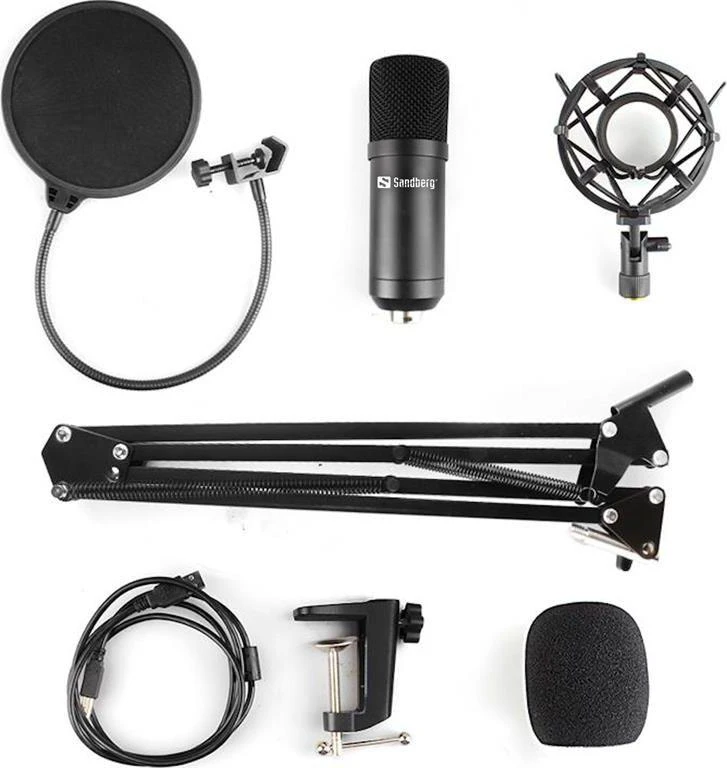 Sandberg Streamer USB mikrofono rinkinys