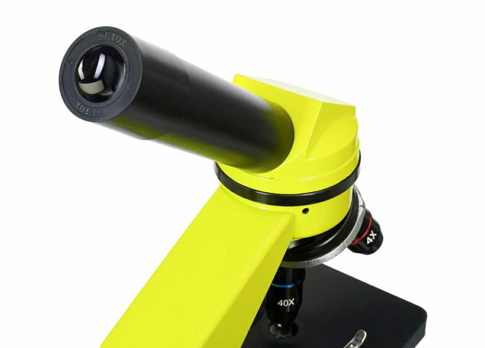 Mikroskopas Levenhuk Rainbow 2L Lime mikroskop