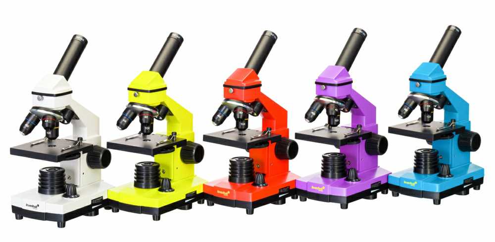 Mikroskopas Levenhuk Rainbow 2L Plus Moonstone mikroskop