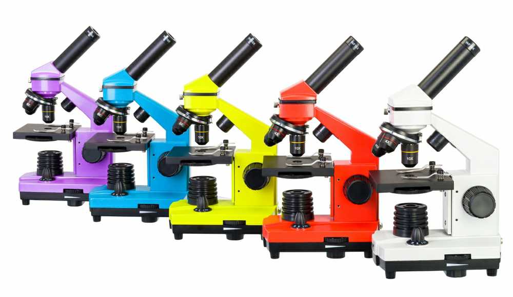 Mikroskopas Levenhuk Rainbow 2L Plus Moonstone mikroskop