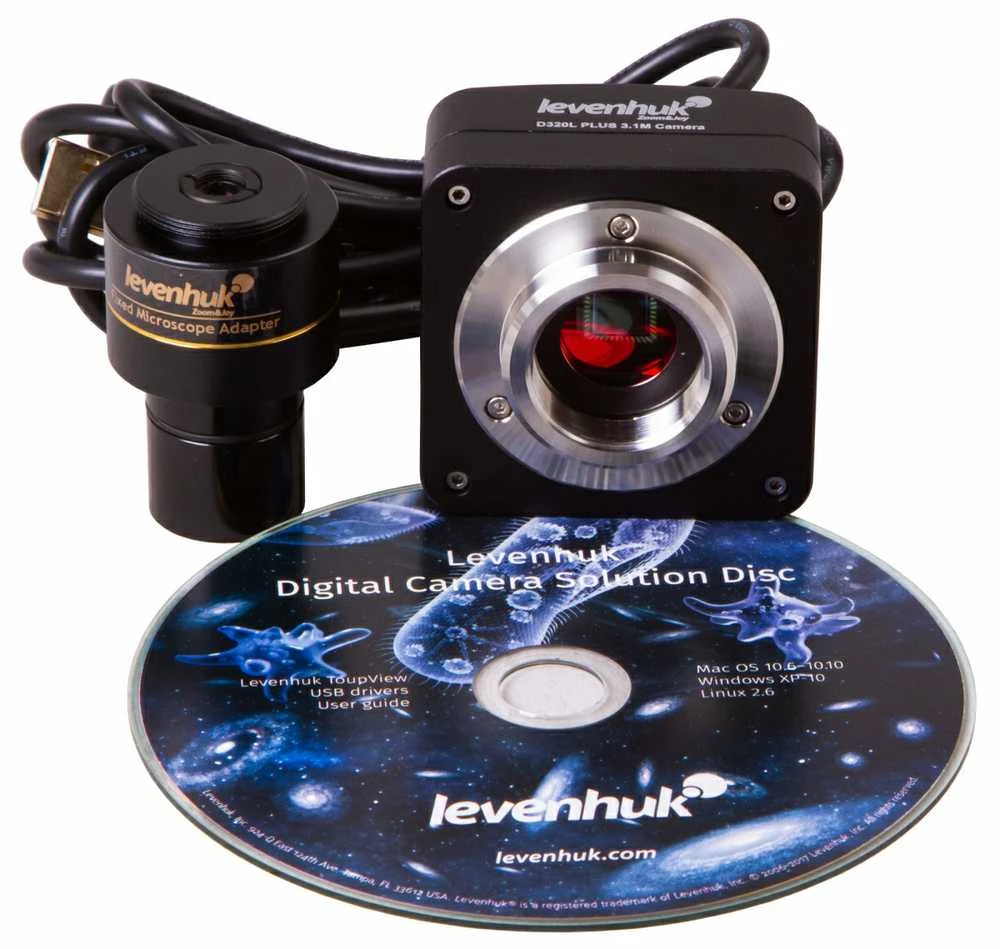 Mikroskopas Levenhuk D320L PLUS 3.1M Digital Monocular Microscope
