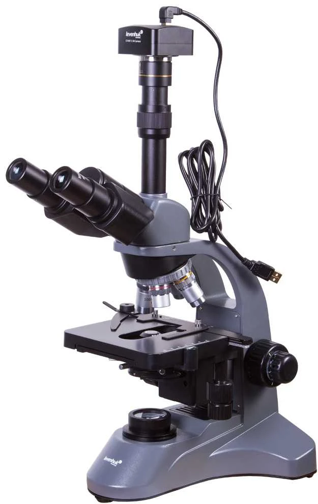 Levenhuk D740T 5.1M skaitmeninis trinoklinis mikroskopas