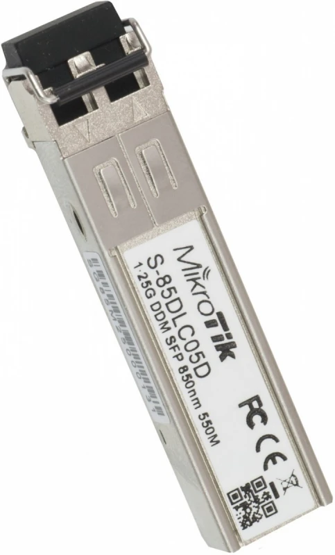 Šakotuvas MIKROTIK MT S-85DLC05D MikroTik S-85DLC05D 1.25G SFP SX-LC (MM) 850nm 550m DDM for RB260x,RB2011x,CCRx