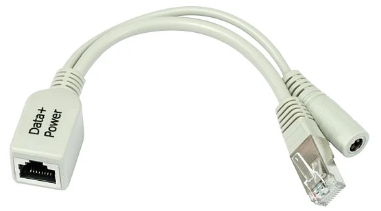 MIKROTIK RBPOE FastEth PoE adapteris su ekranuotomis jungtimis palaiko 10-28V PoE