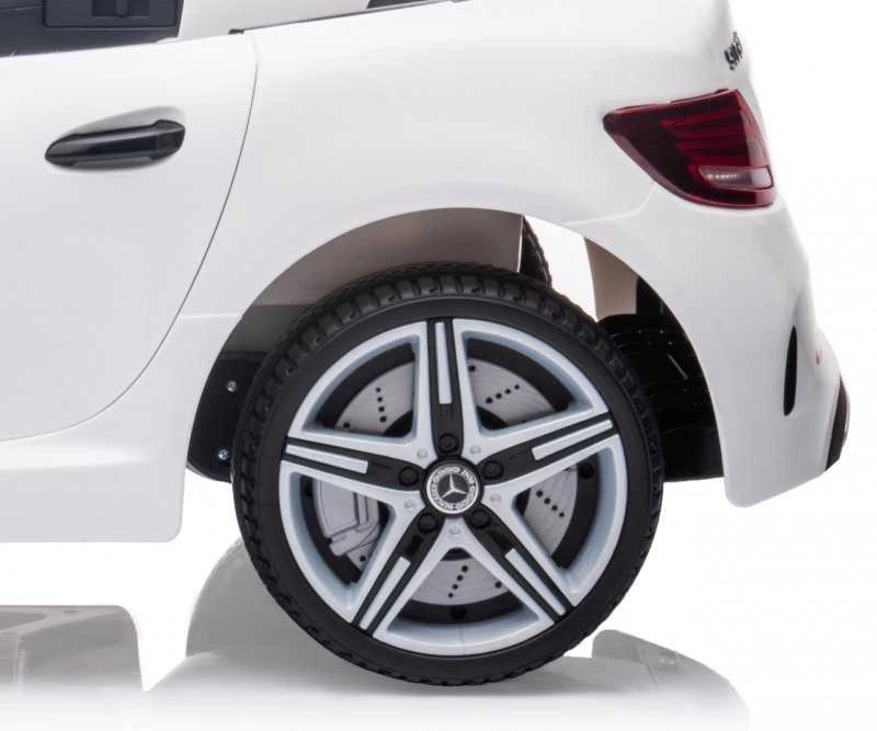 Milly Mally Akumuliatorinis automobilis vaikams „Mercedes-Benz SLC“, baltos spalvos