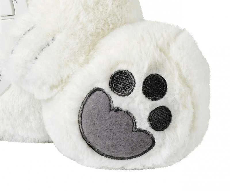 MILLY MALLY Milly Bear baltas pliušinis žaislas su projektoriumi