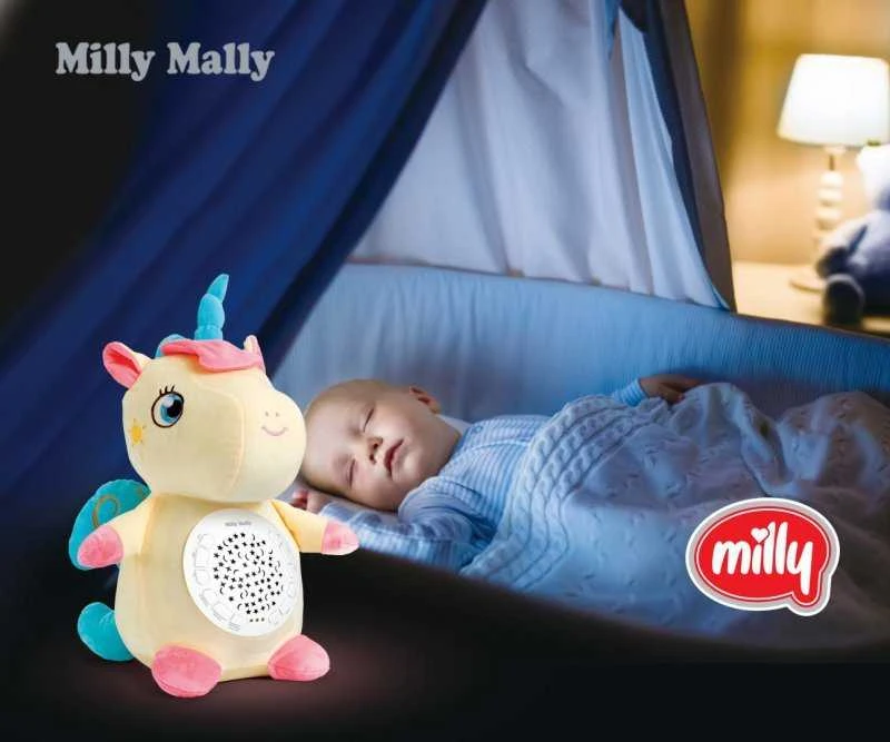 MILLY MALLY Milly vienaragio projektoriaus pliušinis žaislas