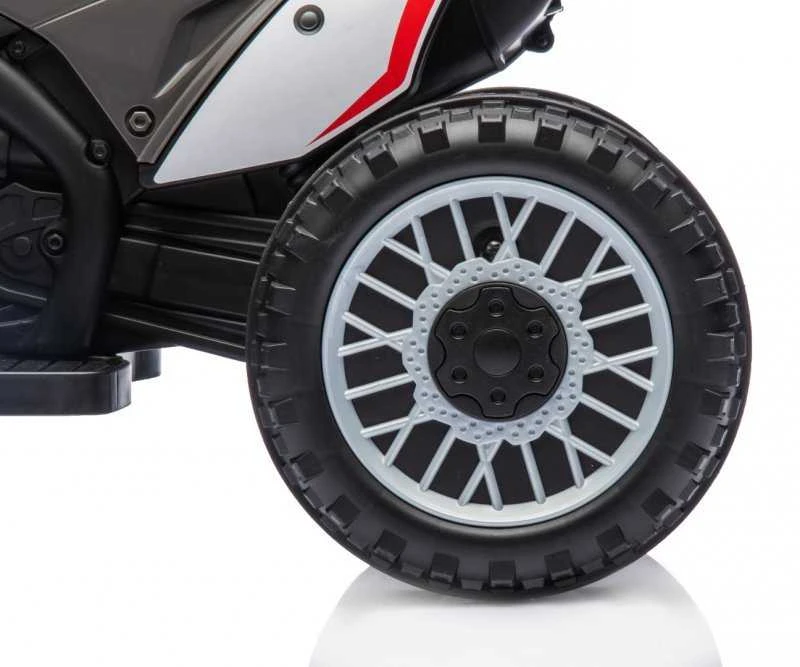 Milly Mally Honda CRF 450R elektrinis motociklas pilkos spalvos