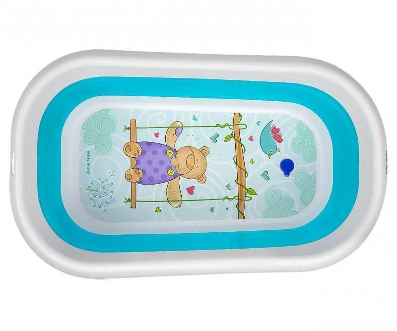 MILLY MALLY Sulankstoma vonia Aqua mėlyna