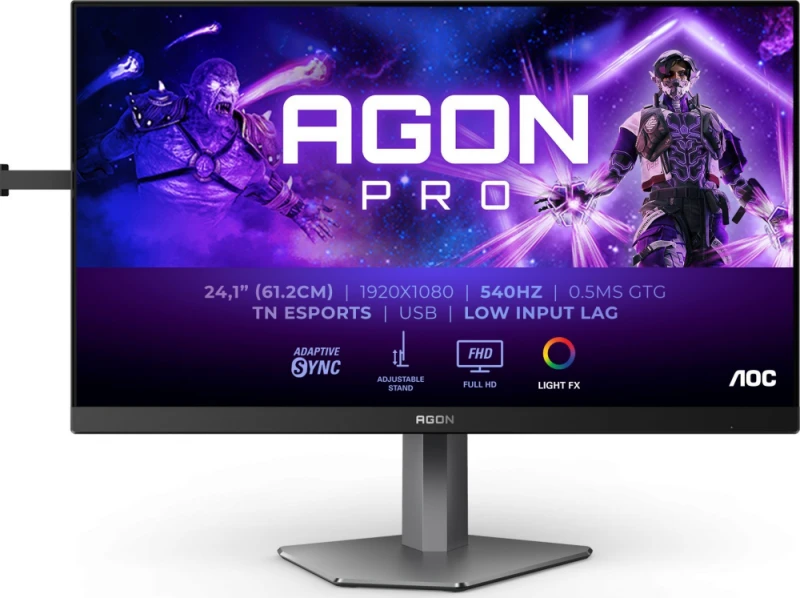 Monitorius AOC AG246FK 24.1inch 1920x1080 0.5ms 2xHDMI DP USB Juodas/Pilkas