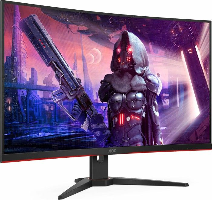 Monitorius AOC Gaming CQ32G2SE, 80 cm (31,5 colio)/VA/QHD 2560 x 1440/16:9/1ms/165 Hz/FreeSync Premium