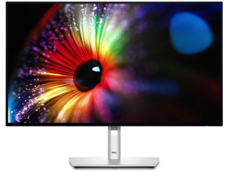 Monitorius DELL UltraSharp U2724D, 68,6 cm (27"), 2560 x 1440 taškų, Quad HD, LCD, 8 ms, Juoda, Sidabrinė