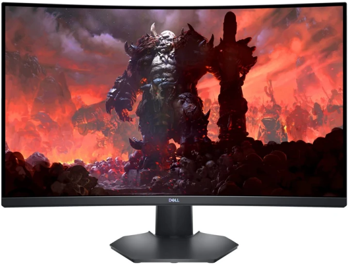 Monitorius DELL S3222DGM / 31.5" / Gaming / Curved / Panel VA / 165Hz / QHD 2560x1440 / AMD FreeSync
