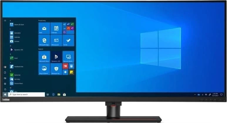 Monitorius Lenovo | ThinkVision | P40w-20 | 39.7 " | IPS | WUHD | 21:9 | 75 Hz | 4 ms | 5120 x 2160 | 300 cd/m² | HDMI jungtys quantity 1x HDMI2.0 | Juodas | Garantija 36 mėn.