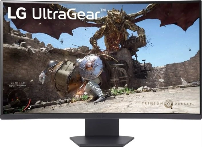Monitorius LG | 32GS60QC-B | 32 " | VA | QHD | 16:9 | 180 Hz | 1 ms | 2560 x 1440 pikselių | 300 cd/m² | HDMI jungtys quantity 2