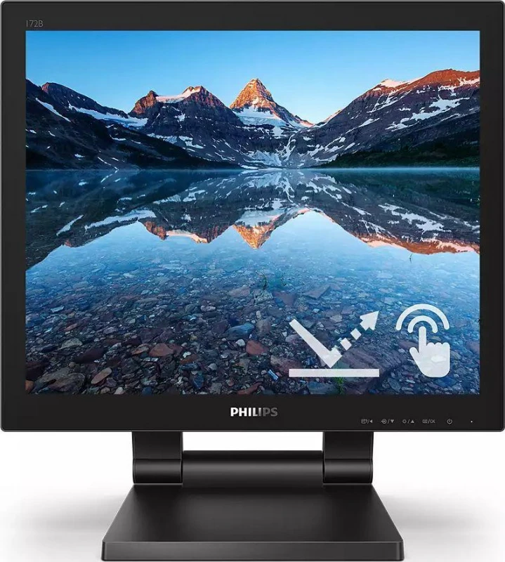 Monitorius MMD-MONITORIAI & EKRANAI PHILIPS 172B9TL/00 B-Line 43,2 cm 17 colių skystųjų kristalų ekranas su SmoothTouch HDMI USB garsu