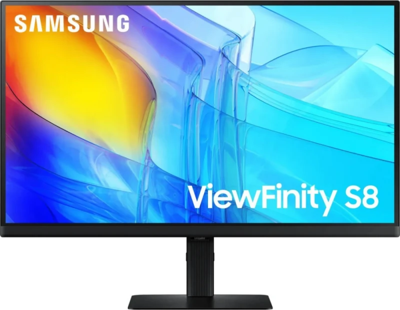Monitorius - Samsung ViewFinity S8 S80D 32", 4K Lygus Ekranas, Juodas