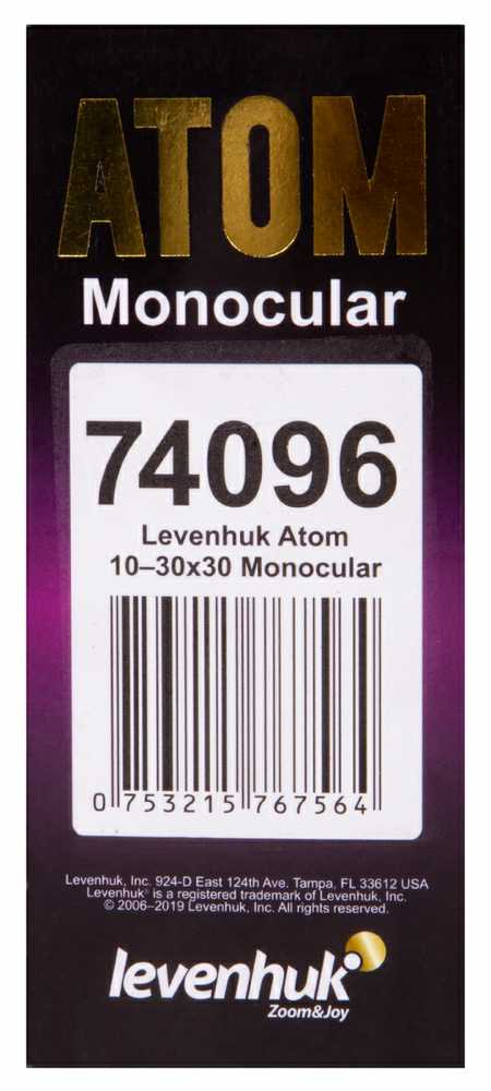 Levenhuk Atom 10–30x30 monoklis