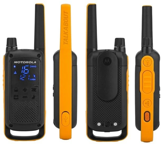 Radijo stotelė - racija MOTOROLA T82 EXTREME QUAD