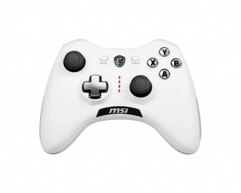 Žaidimų pultelis MSI Force GC20 V2, baltos spalvos