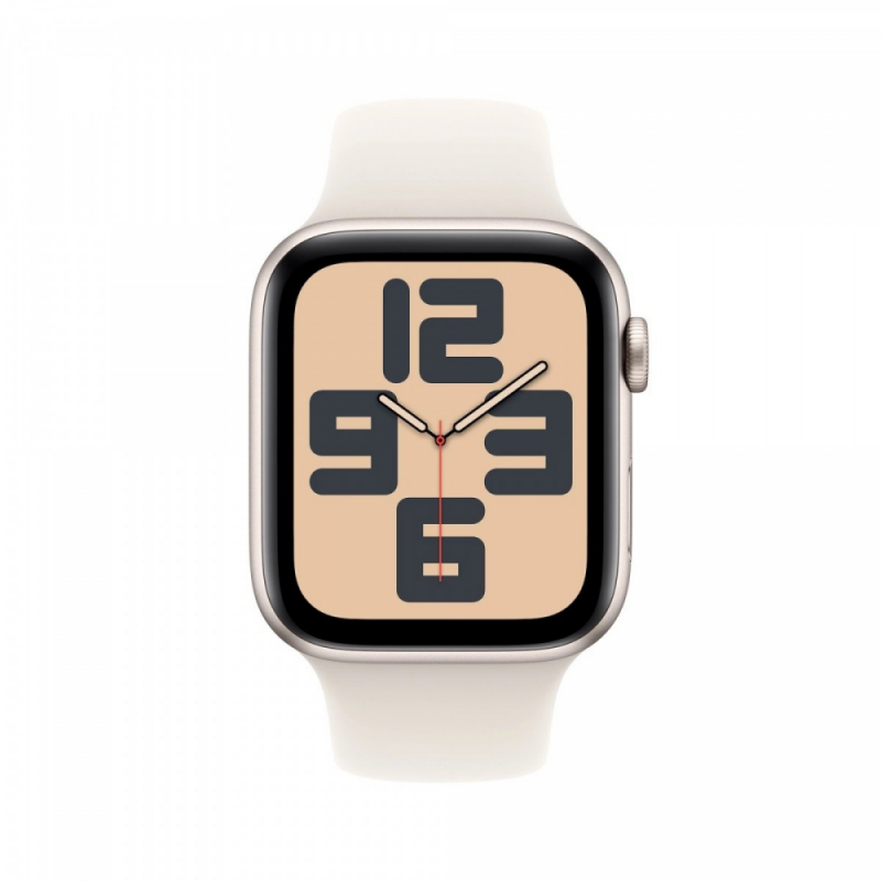 Išmanusis laikrodis Apple Watch SE GPS 40mm Starlight Aliuminio dėklas su Starlight Sport Band - S/M