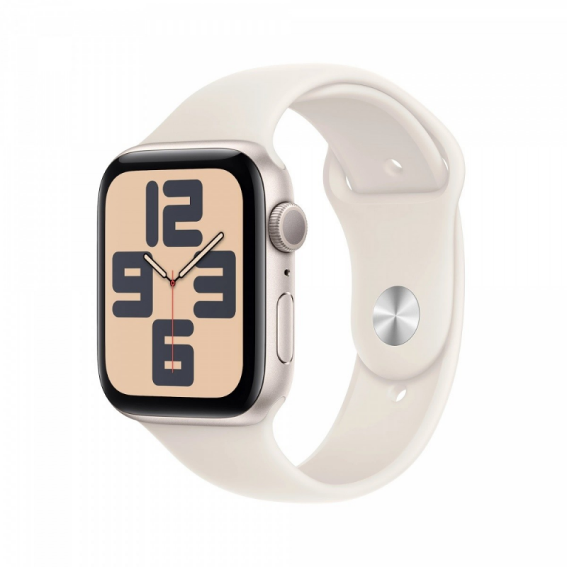 Išmanusis laikrodis Apple Watch SE GPS 40mm Starlight Aliuminio dėklas su Starlight Sport Band - S/M