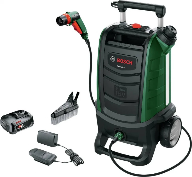 Bosch Fontus II (1x2,5AH, 18V) Slėgio plovyklis
