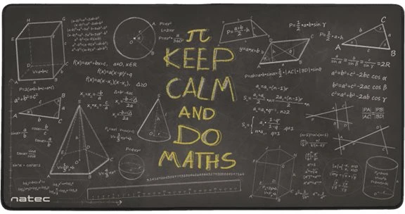 NATEC NPO-1455 Pelės kilimėlis MATHS Maxi 800x400mm