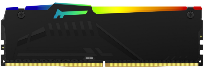 RAM „Kingston KF552C40BBAK4-128“ 128 GB 5200 MT/s DDR5 CL40 DIMM (4 vnt. rinkinys) „FURY Beast RGB XMP“ | „Kingston“