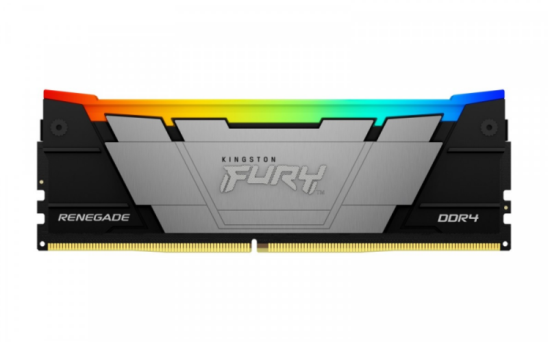 RAM KINGSTON 32GB 3600MT/s DDR4 CL16 DIMM rinkinys iš 2 1Gx8 FURY Renegade RGB