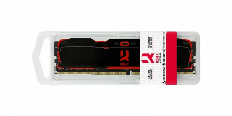 GOODRAM 16GB IRDM X DDR4 3200MHz DIMM CL16 Juodas