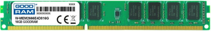GOODRAM W-MEM2666E4D816G 16GB DDR4 2666MHz CL19 1.2V ECC