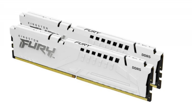 RAM Kingston KF556C36BWEK2-64 64GB 5600MT/s DDR5 CL36 DIMM (Kit of 2) FURY Beast Baltas EXPO | Kingstonas