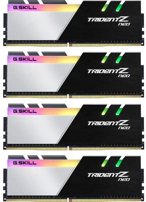 RAM G.SKILL F4-3600C16Q-64GTZNC G.Skill Trident Z Neo (skirta AMD) DDR4 64GB (4x16GB) 3600MHz CL16 1.35V XMP 2.0