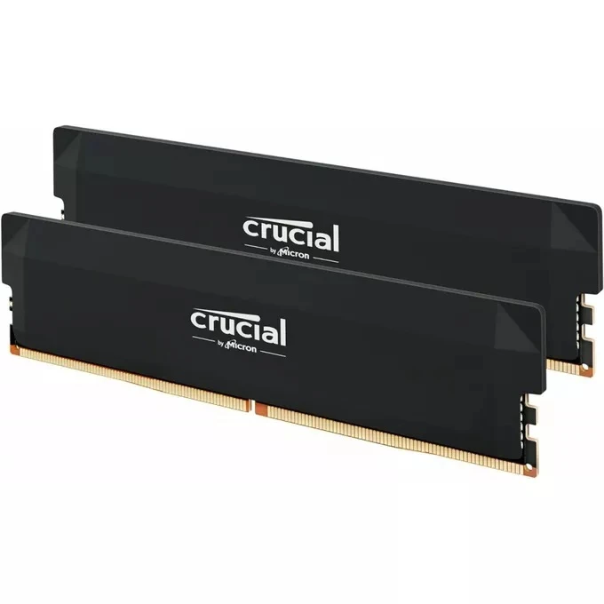 RAM „Crucial Pro“ spartinimo funkcija 64 GB [2 x 32 GB 6400 MHz DDR5 CL40 UDIMM]