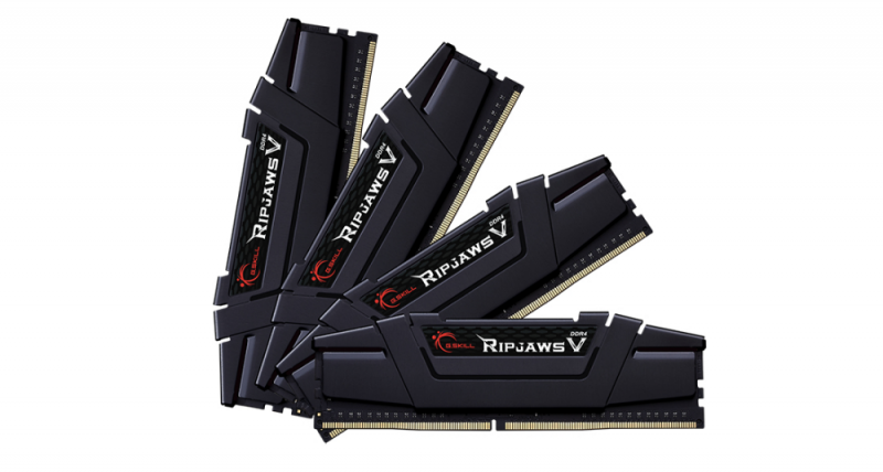 RAM modulis – G.Skill Ripjaws V F4-3600C16Q-64GVKC 64GB DDR4 3600MHz