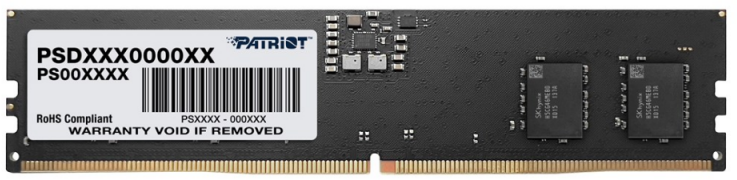 Patriot Memory Signature Line atminties modulis 16 GB 1 x 16 GB DDR5 5600 MHz (PSD516G56002)