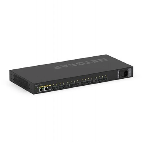 Šakotuvas NETGEAR AV Line M4250-16XF 16x1G/10G Fiber SFP+ valdomas jungiklis