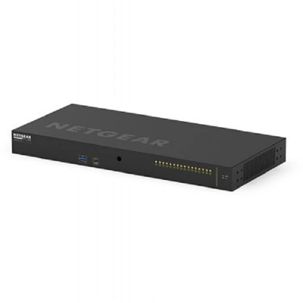 Šakotuvas NETGEAR AV Line M4250-16XF 16x1G/10G Fiber SFP+ valdomas jungiklis
