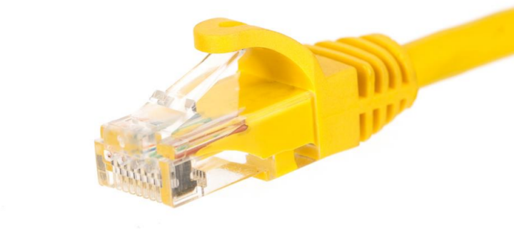 NETRACK BZPAT36Y pataisomasis kabelis RJ45 be kliūčių Cat 6 UTP 3m geltonas