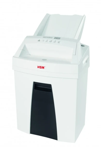 HSM 2063111 HSM Securio AF 100 - skersinis pjūvis 4 x 25 mm/ 5-6 lakštai 80 g/ 25 l šiukšliadėžė/ P-4/