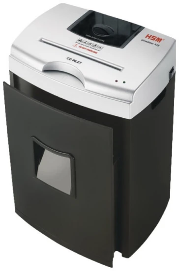 HSM 1030121 HSM Shredstar X15 - skersinis pjovimas 4,0x37 mm / 13 lapų 80 g / 26 l šiukšliadėžė / P-4