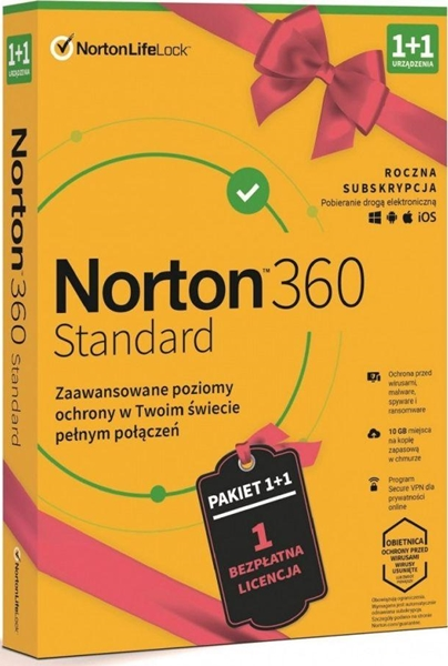 Symantec Norton 360 Standard BOX PL 1+