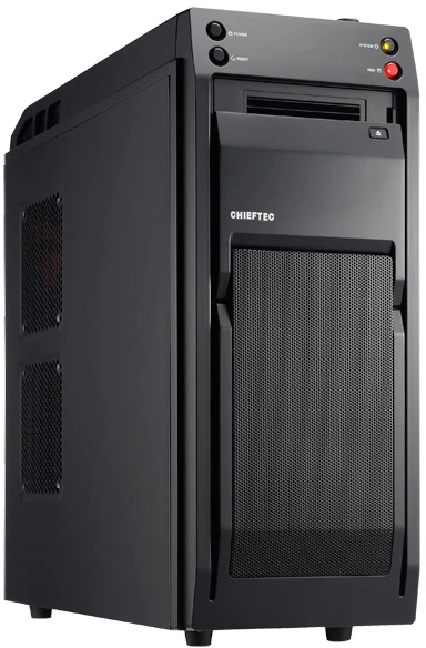 PC korpusas be PSU Chieftec LG-01B-OP USB 3.0